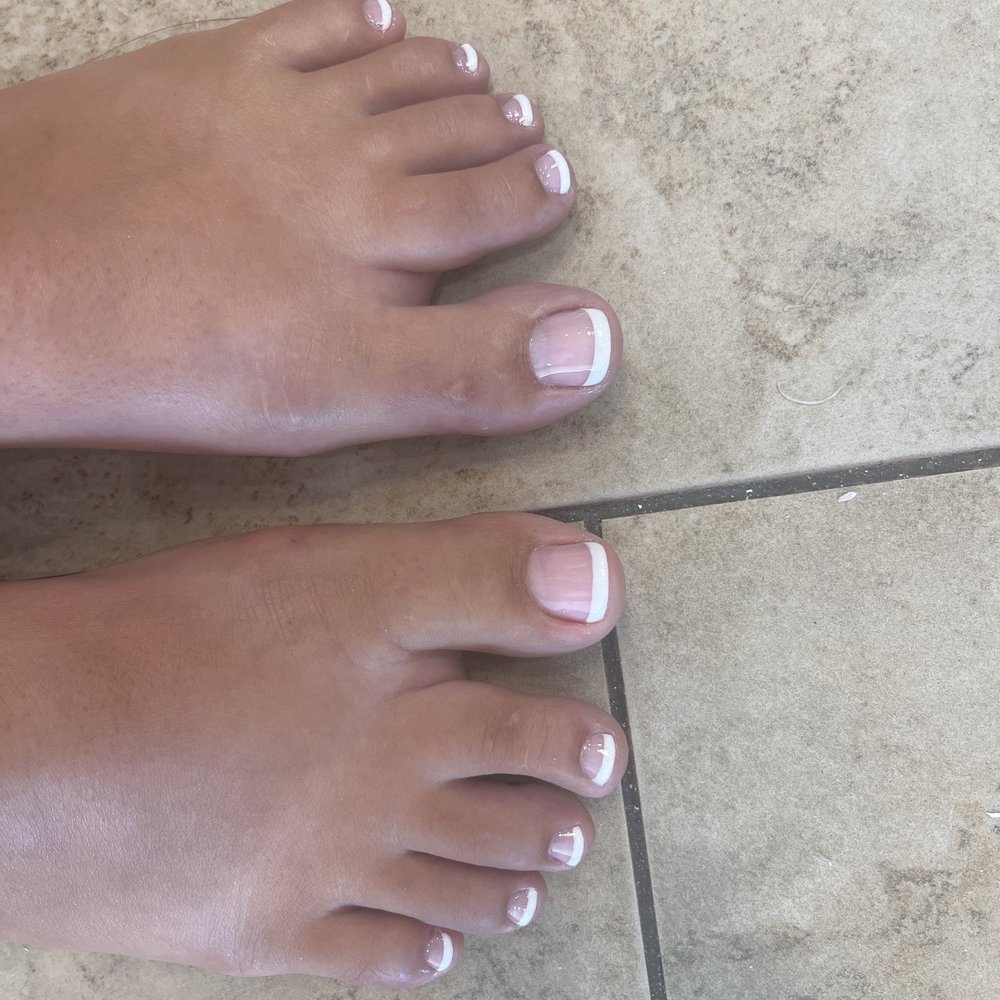 Lovely Nails - French pedicure - Nail Salons Near Me - Redondo Beach, California Lovely Nails - French pedicure - Nail Salons Near Me - Redondo Beach, California