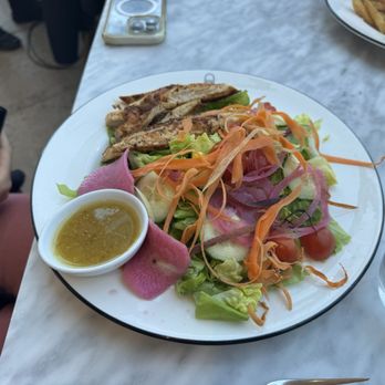 Roux & Lucia - House Salad w/ chicken - Bakeries Near Me - Dubuque, Iowa Roux & Lucia - House Salad w/ chicken - Bakeries Near Me - Dubuque, Iowa
