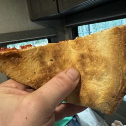 Brother's Pizza - Bottom of tomato pie