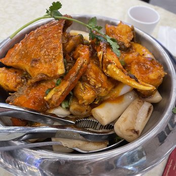 HL Peninsula Restaurant - Rice Noodle Rolls with 1/2 crab (good) - Dim Sum Near Me - Milpitas, California