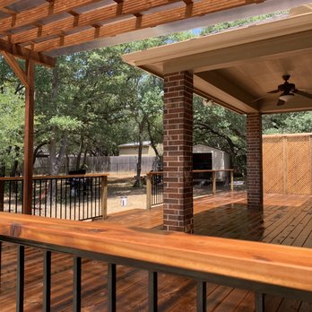 Completely Decked Out - a view of the back yard - General Contractors Near Me - Belton, Texas Completely Decked Out - a view of the back yard - General Contractors Near Me - Belton, Texas