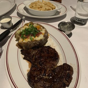 Char Restaurant - Ribeye with Baked Potato and Onion Mac and Cheese - Steakhouses Near Me - Nashville, Tennessee Char Restaurant - Ribeye with Baked Potato and Onion Mac and Cheese - Steakhouses Near Me - Nashville, Tennessee
