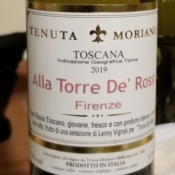 Alla Torre De' Rossi - Their Wine - Cafes Near Me - Florence, FI