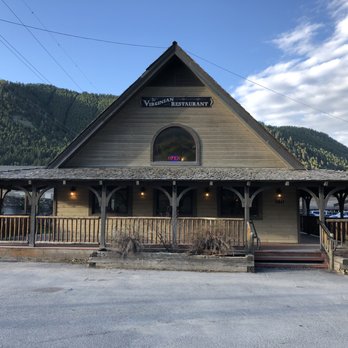 The Virginian Restaurant - Virginian has that cool, rustic mountain lodge feel to it. - American Near Me - Jackson, Wyoming The Virginian Restaurant - Virginian has that cool, rustic mountain lodge feel to it. - American Near Me - Jackson, Wyoming