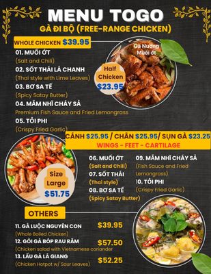 Menu photo 2 Ga Nuong Ngu Vi San Jose, CA