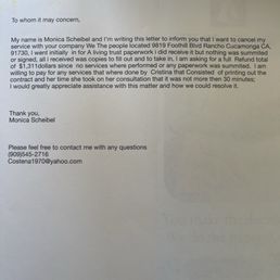 This is the letter I send them. This is the letter I send them.