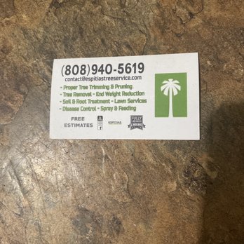 Espitia’s Tree Service - Business card - Tree Services Near Me Espitia’s Tree Service - Business card - Tree Services Near Me