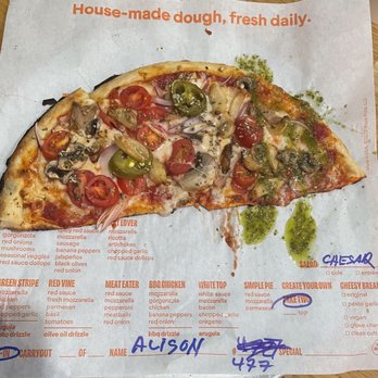Blaze Pizza - Half a pizza (part of Pick 2) - Salad Near Me - Houston, Texas