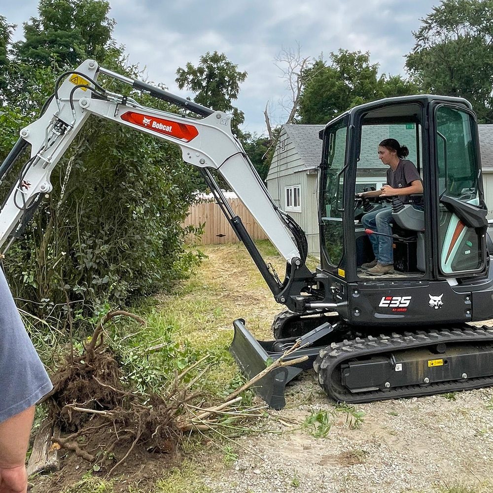 Slide of Brown Drain Service