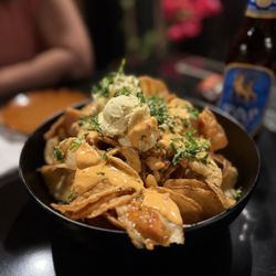 Enssaro Ethiopian Restaurant - Ethiopian Nacho ( vegan )