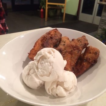 Elephant Thai Kitchen - Best desert! Coconut ice cream and fried plantains! - Thai Near Me - Long Beach, California Elephant Thai Kitchen - Best desert! Coconut ice cream and fried plantains! - Thai Near Me - Long Beach, California
