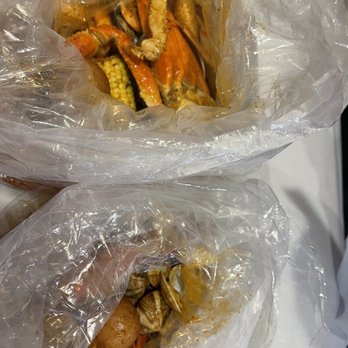 Shaking Seafood - crab legs in plastic bags - Seafood Near Me - Dorchester, Massachusetts Shaking Seafood - crab legs in plastic bags - Seafood Near Me - Dorchester, Massachusetts