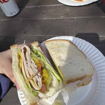 The Last Drop Cafe - California sandwich add pickles and banana peppers - Bakeries Near Me - Claremont, California