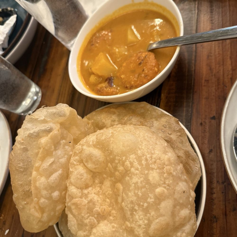 Kha-bar - Luchi and chhanar dalna - Indian Near Me - Seattle, Washington