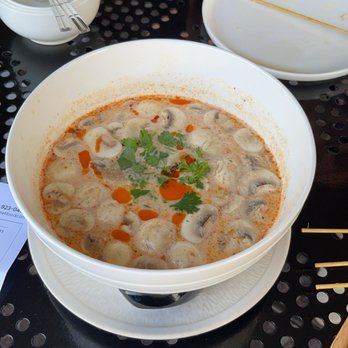 Siam Station - Tom Kha Soup ...super flavorful!! - Thai Near Me - Irvine, California Siam Station - Tom Kha Soup ...super flavorful!! - Thai Near Me - Irvine, California