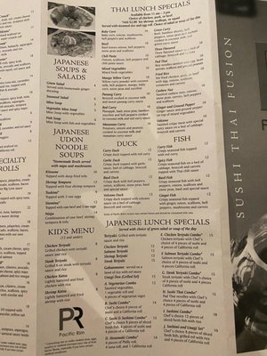 Menu photo 5 Pacific Rim Merrit Island, FL Menu photo 5 Pacific Rim Merrit Island, FL