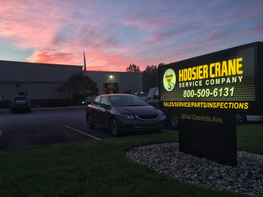 HOOSIER CRANE SERVICE COMPANY 3500 Charlotte Ave, Elkhart, Indiana