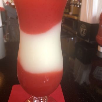 The Lost Cajun - Half strawberry daiquiri half pina colda - Seafood Near Me - Greenville, South Carolina The Lost Cajun - Half strawberry daiquiri half pina colda - Seafood Near Me - Greenville, South Carolina