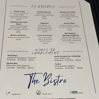 Rattle Snake Point Golf Club - Menu - Golf Near Me - Milton, Ontario
