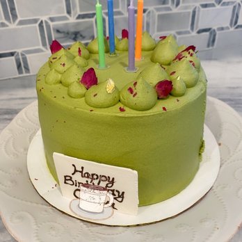 Oh My Cake - Matcha Green Tea Azuki Red Bean Cake - Custom Cakes Near Me Oh My Cake - Matcha Green Tea Azuki Red Bean Cake - Custom Cakes Near Me