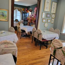 Painted Tea Cup - Dining room