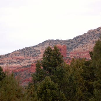 Adobe Grand Villas - View of Sedona's Red Rocks from the private balcony of the Sagebrush Suite at the Adobe Grand Villas in Sedona AZ - Bed & Breakfast Near Me - Sedona, Arizona