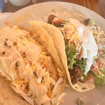 Ceviche - One beef taco and one fried fish - Mexican Near Me - Roswell, Georgia Ceviche - One beef taco and one fried fish - Mexican Near Me - Roswell, Georgia