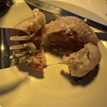 Lefty’s Place - Pepperoni roll split open - Pizza Near Me - Morgantown, West Virginia