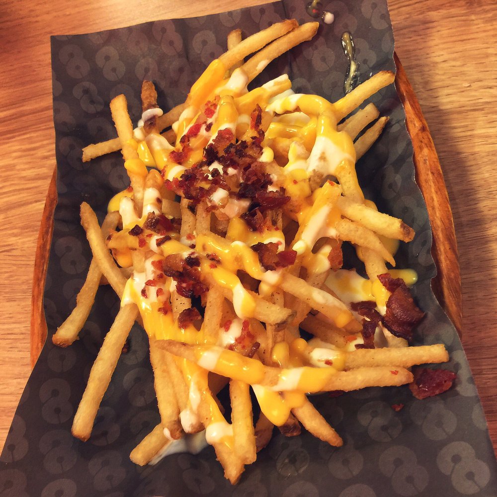 8 Cuts Burger Blends - Skinny fries with sub-atomic bacon and cheese - Burgers Near Me - Mandaluyong, NCR 8 Cuts Burger Blends - Skinny fries with sub-atomic bacon and cheese - Burgers Near Me - Mandaluyong, NCR
