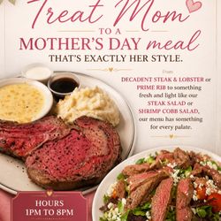 George Petrelli Steak House - Please have Take-out Orders placed by May 8th .Call us at 310-397-1438 to Reserve your table or place a Take Out order .