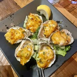 North Banks Restaurant & Raw Bar - broiled oysters