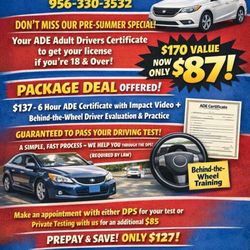 Barrel of Fun Defensive - Updated flyer for Barreloffundrivingschool.com