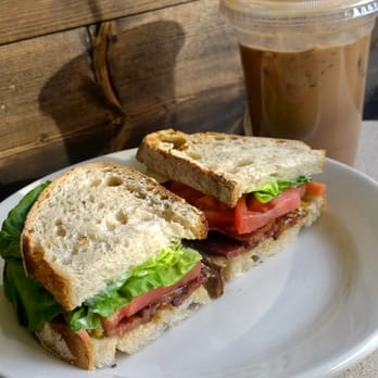 Hero Coffee and Bagel Bar - TwoTimer sandwich and an ice nutella mocha... - Bagels Near Me - Chicago, Illinois Hero Coffee and Bagel Bar - TwoTimer sandwich and an ice nutella mocha... - Bagels Near Me - Chicago, Illinois