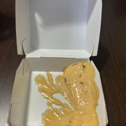 We order 4 pieces chicken nuggets happy meal and when we open the chicken nuggets box, this is what we got. We order 4 pieces chicken nuggets happy meal and when we open the chicken nuggets box, this is what we got.