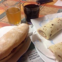 Nuovo Bar Mulino - Panino col salame e piadina di Pietro, 2 cose da provare assolutamente