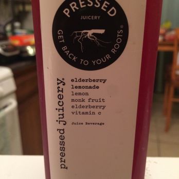Pressed Juicery - Elderberry Lemonade - Juice Bars & Smoothies Near Me - Los Angeles, California