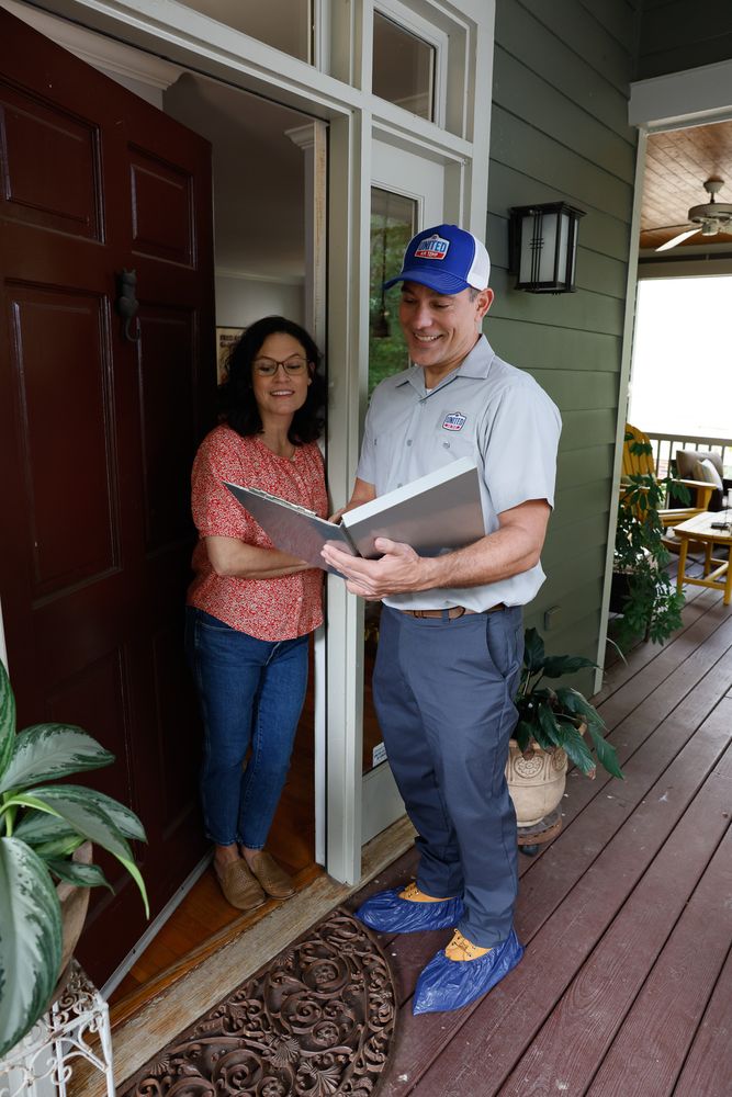 Slide of United Air Temp