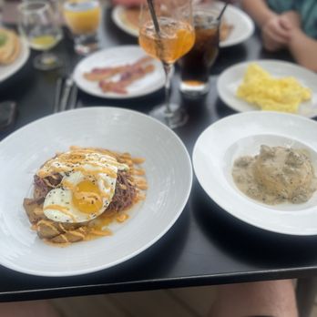 The Depot on First - Corn beef hash and biscuit with gravy - Seafood Near Me - Knightdale, North Carolina