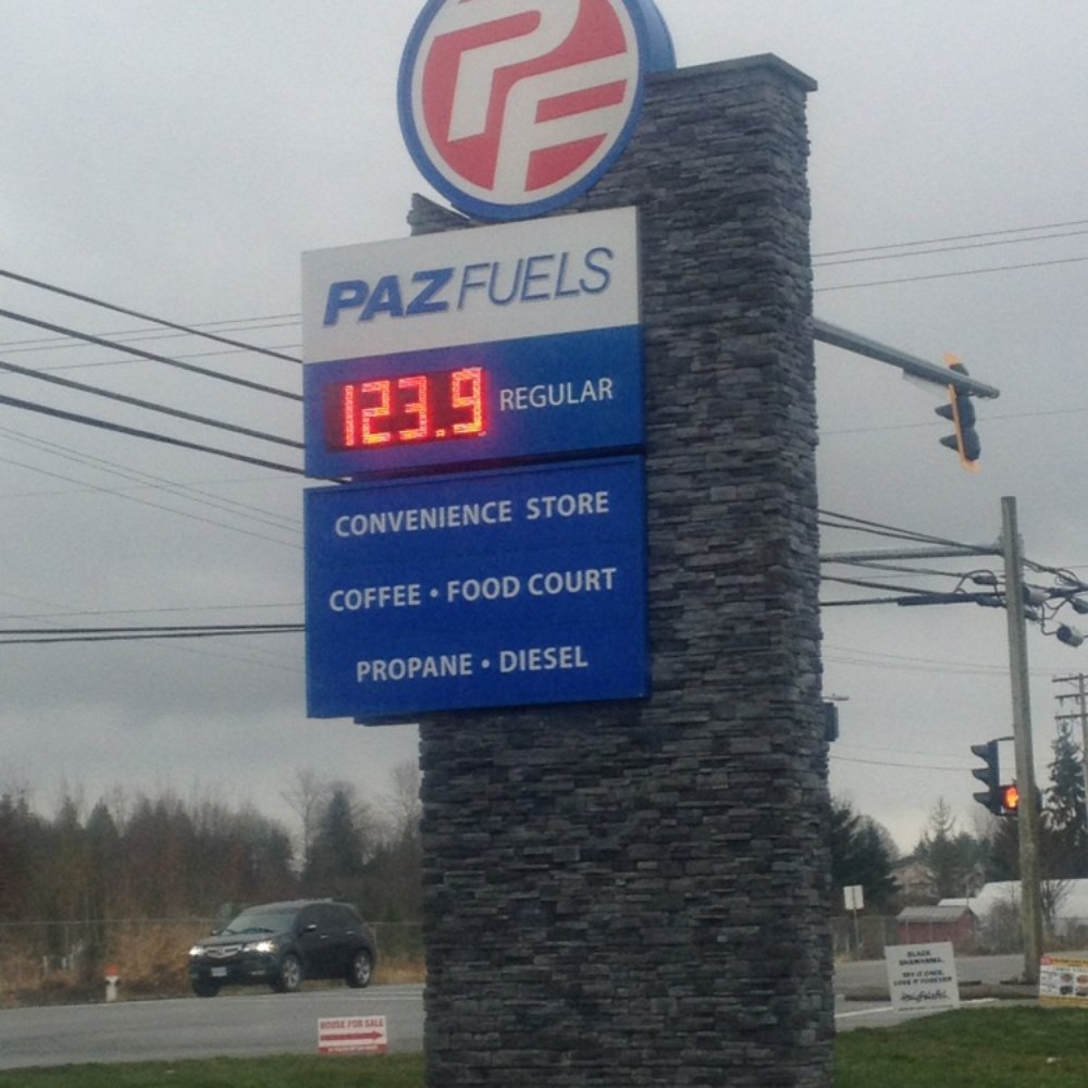 Paz Fuels - Gas Stations Near Me - Abbotsford, British Columbia