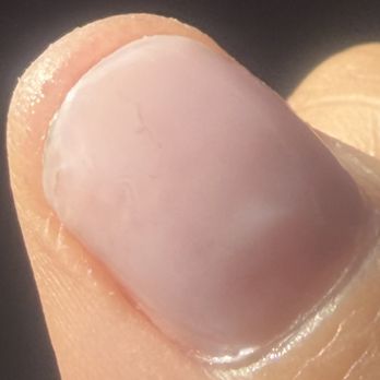 Radiance Nails Studio - Black lint on my nail. - Nail Salons Near Me - San Diego, California