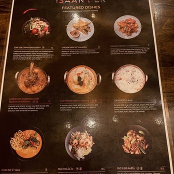 Isaan Der - Thai Kitchen & Bar - a menu for a restaurant - Thai Near Me - Toronto, Ontario Isaan Der - Thai Kitchen & Bar - a menu for a restaurant - Thai Near Me - Toronto, Ontario