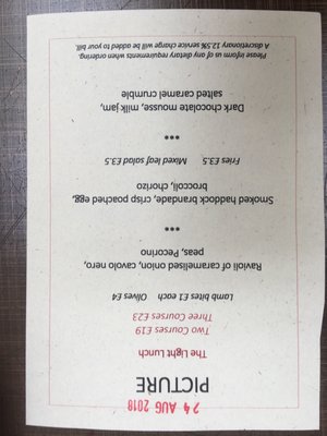 Menu photo 3 Picture London, XGL