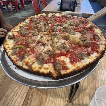 Lefty’s Pizza Kitchen ATX - the Chicago special pan. - Pizza Near Me - Austin, Texas