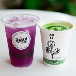 Maui Matcha - Lavender Lemonade and Lavender Matcha Latte (@miguelmoralesphotography on Instagram)