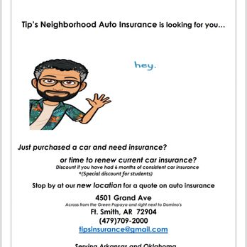 Tips Neighborhood Auto Insurance - Auto Insurance Near Me - Fort Smith, Arkansas Tips Neighborhood Auto Insurance - Auto Insurance Near Me - Fort Smith, Arkansas