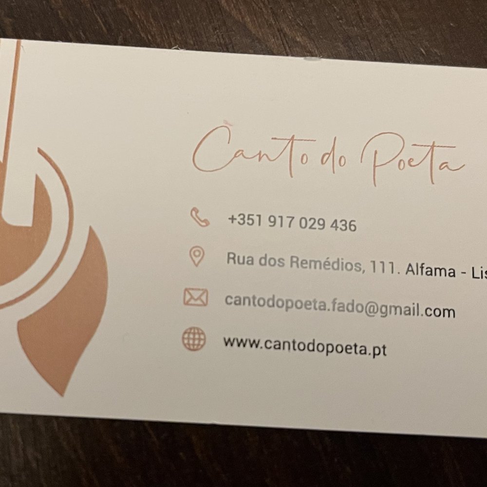 Canto do Poeta - Fado Houses Near Me - Lisbon, 11