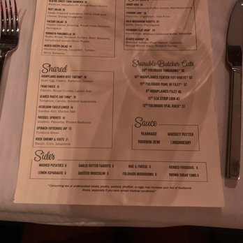 The Fitz - Menu - Bars Near Me - Vail, Colorado The Fitz - Menu - Bars Near Me - Vail, Colorado