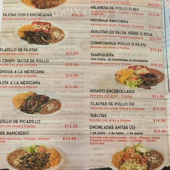 Anitas Taqueria - a menu for a mexican restaurant - Mexican Near Me - Dallas, Texas Anitas Taqueria - a menu for a mexican restaurant - Mexican Near Me - Dallas, Texas