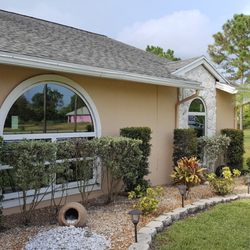 Loxahatchee Door & Window - Front windows in!