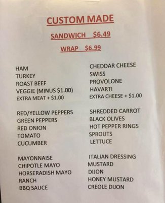 Menu photo 1 Fraser Orr Butcher Saanichton, BC